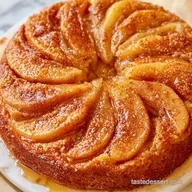 Sour Cream Pear Cake in 75 Minutes