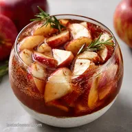 Sparkling Apple Cider Sangria: Spiced Autumn Delight