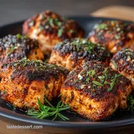 10Minute Blackened Air Fryer Salmon Bites Crispy Easy
