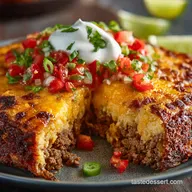 Impossible Taco Pie: Easy Weeknight Dinner with a Self-Crusting Base