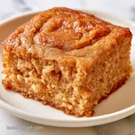 Spice Cake Mix Sheet Cake with Cinnamon