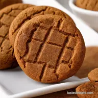 Spiced Molasses Cookies My OldFashioned Crinkle Recipe