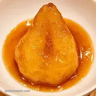 Poached Pears with Maple Syrup