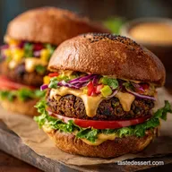 Spicy Black Bean Burgers with Chipotle Mayonnaise: Ultimate Sturdy Recipe