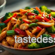 Spicy Hunan Chicken Stir-Fry: A Flavor Explosion from China