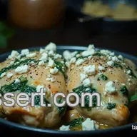Easy & Delicious Uses for Canned Spinach: Spinach & Feta Stuffed Chicken