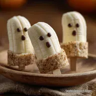 Boonana Pops Spooky Frozen Banana Ghosts Perfect for Halloween Treats