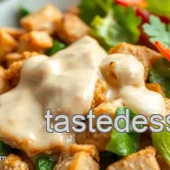 How to Master a Zesty Stir-Fry Chicken Salad with Creamy Dressing