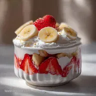 Strawberry Banana Pudding Dream Recipe in 20 Minutes