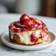 Strawberry Cheesecake Cinnabon Rolls Recipe for 12