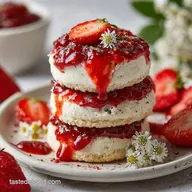 Strawberry Cheesecake Cookie Recipe with Homemade Jam