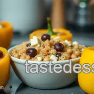 Delicious Mediterranean Stuffed Yellow Peppers: A Family Favourite