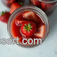 Summer in a Jar: Easy Homemade strawberry syrup