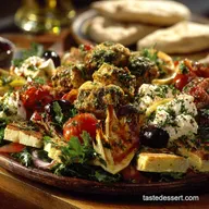 The Grand Summer Salad Platter Mezze Feast for FussFree Entertaining