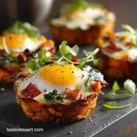 Sunshine Baked Sweet Potato Egg Cups Perfect for Brunch or Prep