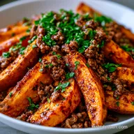 Sweet Potato Burger Bowl Meal Prep