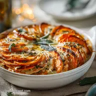 Sweet Potato Tian: Elegant Gruy&egrave;re Sage Recipe for Fall