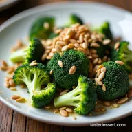 Tangy Creamy Broccoli Salad with Toasted Seeds Recipe
