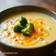 Rich Creamy HighProtein Broccoli Cheddar Soup