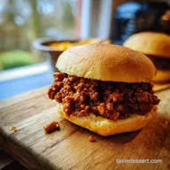 The Best Sloppy Joe Recipe Easy Proper Homemade Sauce Cider Vinegar