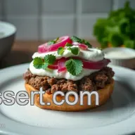 Minted Marvel: Lamb Burger Recipe with Feta & Tzatziki