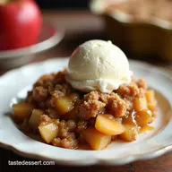 My Secret to the Crunchiest Apple Crisp Golden Syrup Cinnamon