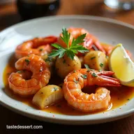 My Kickin Cajun Seafood Boil with Garlic Butter