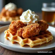 The Ultimate Crispy Southern Fried Chicken and Waffles