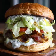 Ultimate Ranch Burger Recipe A Flavor RoundUp
