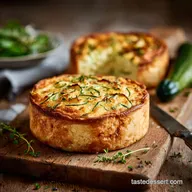 Three Cheese Zucchini Quiche The Classic British Recipe