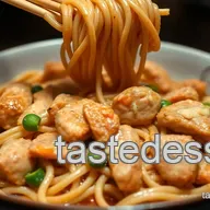Ultimate Three Cup Chicken Noodles: Quick, Sticky & Delicious!