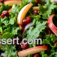 How to Make the Best Tossed Kale Salad with Maple Dressing!