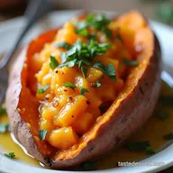 Brown Butter Sage Twice Baked Sweet Potatoes Easy Recipe