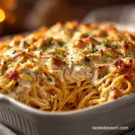 Foolproof Baked Crack Chicken Spaghetti Casserole Ready in 1 Hour