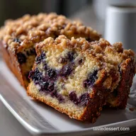 Blueberry Streusel Bread: Moist Crumb Loaf Recipe