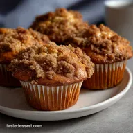 Easy Cinnamon Muffins: Ultra-Moist Crumb Topping