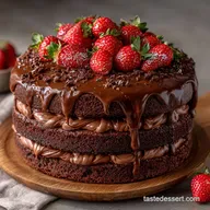 Nutella Chocolate Cake Ultimate Fudge Layer Cake Easy Showstopper