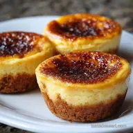Vanilla Bean Cr&egrave;me Br&ucirc;l&eacute;e Cheesecake Cupcakes in 42 Minutes