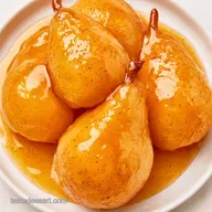Vanilla Poached Pears in 35 Minutes