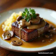 Venison Cube Steak with Mushroom Gravy Southern Comfort