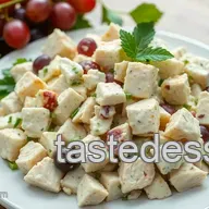 Waldorf Chicken Salad Recipe with Grapes: My Family's Favorite!