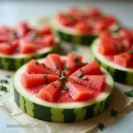 Watermelon Wonder Pizzas Easy Summer Snacks for Kids