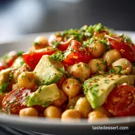 15Minute Chickpea Avocado Salad Creamy Crunchy Vegan Lunch