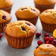 Cranberry Orange Muffins Zesty Sunshine in Every Bite