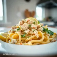 Easy Creamy Zesty Tuna Pasta Salad High Protein Meal Prep Friendly