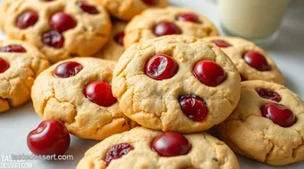 Bake Cherry Cookies with Sweet Red Dots