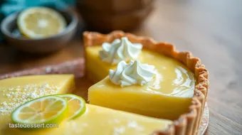 Bake Lemon Lime Tart: Creamy & Zesty Treat