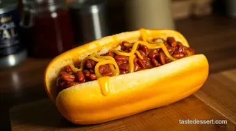 Buc-ee's Inspired Texas Chili Cheese Dog: A Taste of Bastrop, TX recipe card