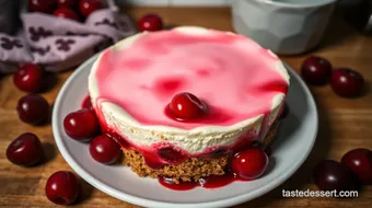 How to Make My Grandma's Cherry Cheesecake Lush Dessert: A Delightful Treat recipe card