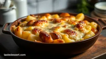 Delicious Creamy Edam Cheese Potato Bake: A Family Favourite Recipe recipe card